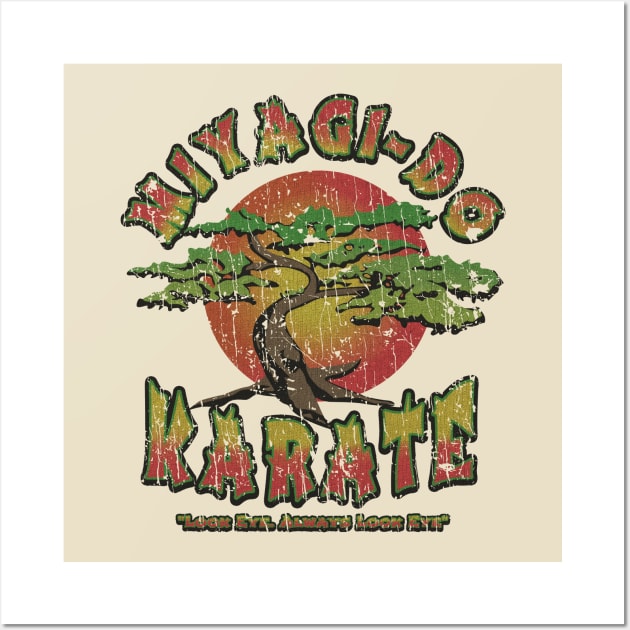 VINTAGE RETRO STYLE -Miyagi-Do Karate 80s Wall Art by MZ212